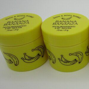 Bath & Body Works BANANA BANANZA Nourishing Lip Mask - Lot of 4